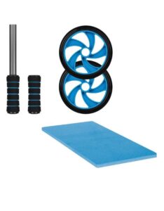 Abdominal AB Wheel Power Roller With Knee Pad For Core Training - Image 2