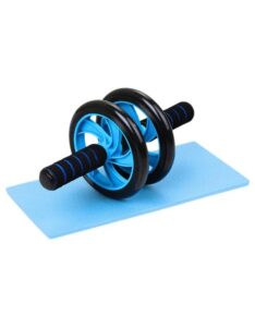 Abdominal AB Wheel Power Roller With Knee Pad For Core Training