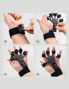 Gripster Grip Strength Trainer Finger Exerciser & Hand Strengthener Max 10kg - Image 2
