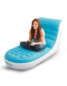 Intex High-Grade Flocking Single Back Lazy Bones Inflatable Sofa