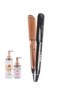 𝗘𝗻𝘇𝗼 EN-3856 Professional Hair Straightener With Shampoo And Serum For Damaged Hair - Image 2