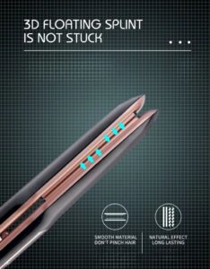 𝗘𝗻𝘇𝗼 EN-3856 Professional Hair Straightener With Shampoo And Serum For Damaged Hair - Image 3