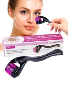 540 Microneedle Scar Derma Roller Dermaroller Micro Needle Skin Care Therapy 0.75mm - Image 3