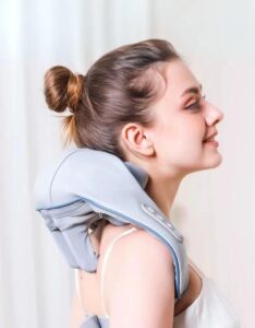 Neck & Shoulder Heat Simulator Electric Massager 4D Kneading Pillow - Image 4