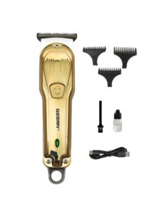 𝗚𝗲𝗲𝗺𝘆 GM-6727 Hair Beard Shaver Mini Rechargeable - Image 2