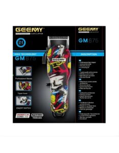 𝗚𝗲𝗲𝗺𝘆 GM 8-75 Professional Hair Clipper