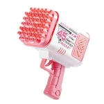 45 Hole Electric Bubbles Machine Guns For Kids Bubble Machine - Image 7