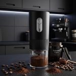 New Upgrade Dual Mode Automatic Beans Mill Travel USB Rechargeable Portable Electric Coffee Grinder