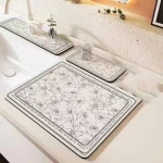 3 in 1 Anti splash sink drying mat set - Image 5