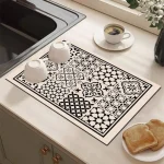 3 in 1 Anti splash sink drying mat set - Image 6