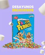 Post Fruity PEBBLES with Marshmallows Cereal, Gluten Free, Sweetened Rice Breakfast Cereal - Image 2