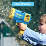 40 Holes Bubble Machine Gun for Kids with Light - Image 9