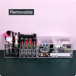 4 Drawer Plastic Cosmetic Makeup Jewelry Lipstick Storage Box - Image 3
