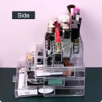 4 Drawer Plastic Cosmetic Makeup Jewelry Lipstick Storage Box - Image 2