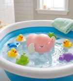 Baby Bath Wind Up Cute Elephant Water Floating Toy - Image 3