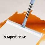 50 cm Multifunctional Magic Broom Floor Squeegee with Long Handle Adjustable and Silicone Strips - Image 10