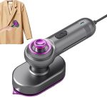 Mini Steam Iron, Electric Iron with Rotary Handle, 60 Ml Water Tank - Image 7