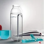 600Ml Water Bottle with Pillbox Plastic Drink Bottle - Image 6