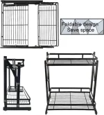 2-layer Spice Rack Foldable Storage Rack - Image 5