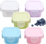 60ml Small Food Containers With Lids,Stackable Containers,Colorful - Image 6