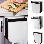 Small Hanging Waste Bin Folded for Kitchen Cabinet - Image 4
