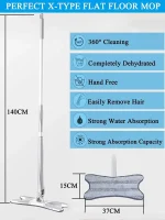 360 Degree AUTO PRO MOP for Home Replace Hand-free Wash Household Cleaning Tools - Image 5