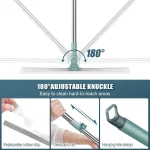 50 cm Multifunctional Magic Broom Floor Squeegee with Long Handle Adjustable and Silicone Strips - Image 4