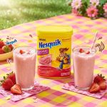 Nesquik Strawberry Powder Drink Mix 9.38oz - Image 2