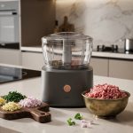 Food Chopper Electric Wireless Small Food Processors Stainless Steel Blade One-click Cleaning Multifunction Vegetable Cutter
