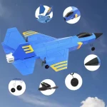 Airplane Foam Glider Avion Aircraft Remote Control RC Airplane With LED Light - Image 3