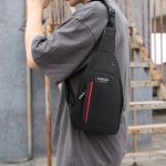 Men Messenger Fashion Leisure Chest Bag