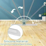 50 cm Multifunctional Magic Broom Floor Squeegee with Long Handle Adjustable and Silicone Strips - Image 11