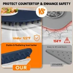 Warming Mat for Food – Electric Warming Tray with 6-Level Temperature and Hours Setting - Image 8