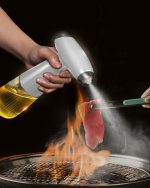 200ml Electric Oil Dispenser Automatic Cooking Oil Spray Bottle - Image 2