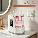 3-IN-1 Electric Makeup Brush Cleaner Machine and Dryer - Image 2