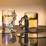 Cute Latte Glasses Stylish Coffee 320ml - Image 2