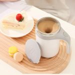 Self Stirring Mug, Automatic Magnetic Stirring Coffee Mug, Rechargeable Self Mixing Tumbler - Image 4