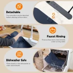 Warming Mat for Food – Electric Warming Tray with 6-Level Temperature and Hours Setting - Image 3