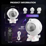 Astronaut Galaxy Projector with Remote Control For Gifts - Image 4