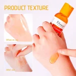 Disaar Vitamin C Peeling Lotion Orange Extract Nourish Repair Hydrate Moisturizing Body 100g - Image 2