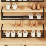 Hanging Shoe Rack, Extendable from 40 to 70 cm - Image 2