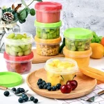 8 Pcs  Food Storage Containers Small Food Containers with Lids - Image 3