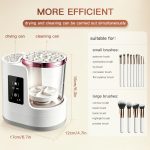 3-IN-1 Electric Makeup Brush Cleaner Machine and Dryer - Image 5