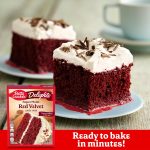 Betty Crocker Delights Super Moist, Red Velvet, Cake Mix, 13.25 oz - Image 4