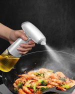 200ml Electric Oil Dispenser Automatic Cooking Oil Spray Bottle - Image 4