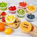 8 Pcs  Food Storage Containers Small Food Containers with Lids