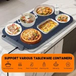 Warming Mat for Food – Electric Warming Tray with 6-Level Temperature and Hours Setting - Image 6