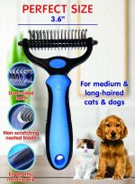 Pet Grooming Brush for Dogs & Cats - Image 4