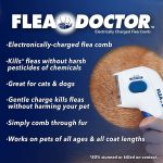 BulbHead As Seen On TV Flea Doctor Electronic Flea Comb Perfect for Dogs & Cats, Kills & Stuns Fleas - Image 6