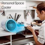 Arctic Air Ice Jet Personal Air Cooler, 3-Speed Room Cooler with Reusable Ice Packs - Image 4
